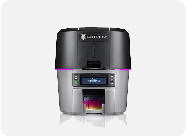 Entrust Sigma DS3 Direct to Card Printer with Tactile Impression Module in Dubai, Abu Dhabi, UAE